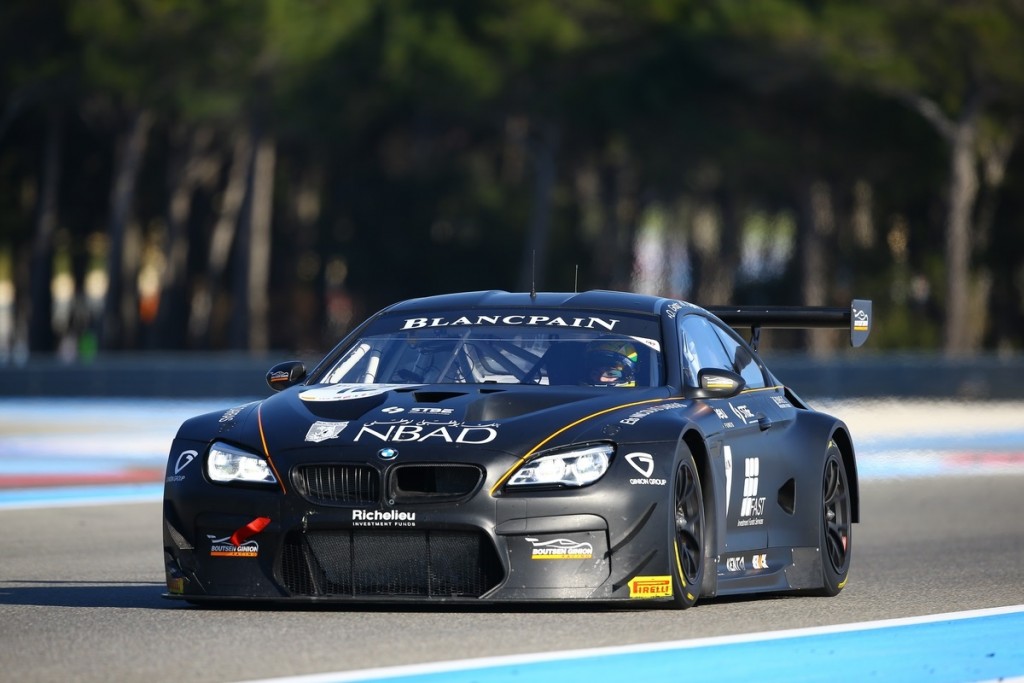 MOTORSPORT : BLANCPAIN GT SERIES - TEST PAUL RICARD 03/8-10/2016